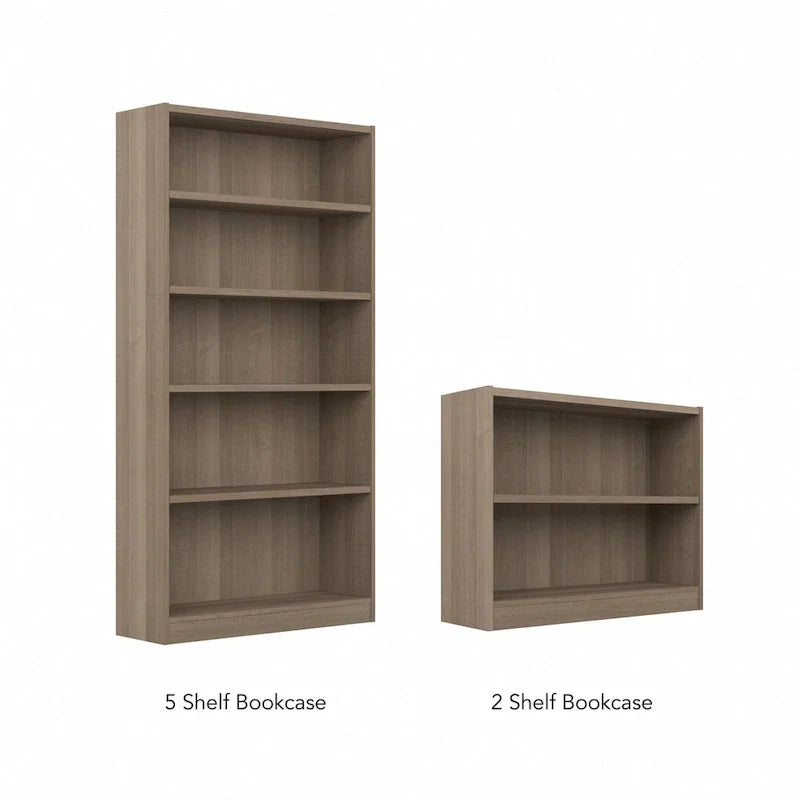 Libreria a 5 ripiani alta universale di Bush Furniture