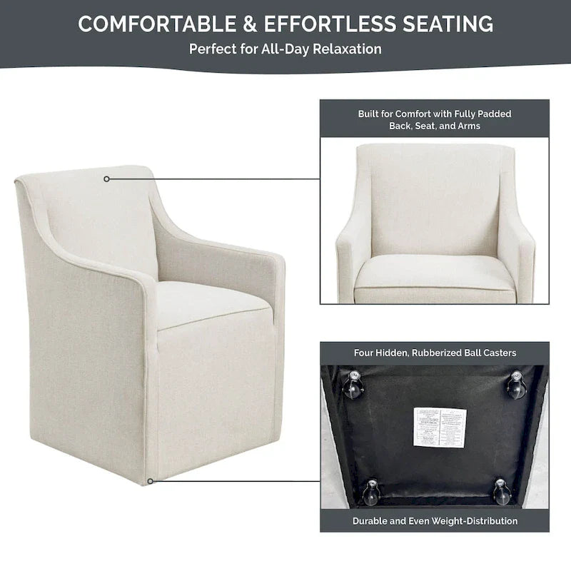Sedia a rotelle Charlotte Dining Arm