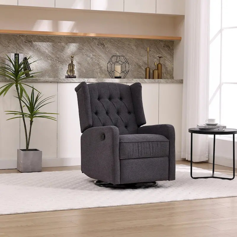 Sedia a sdraio regolabile multigear Sedia a dondolo completamente girevole a 360 gradi