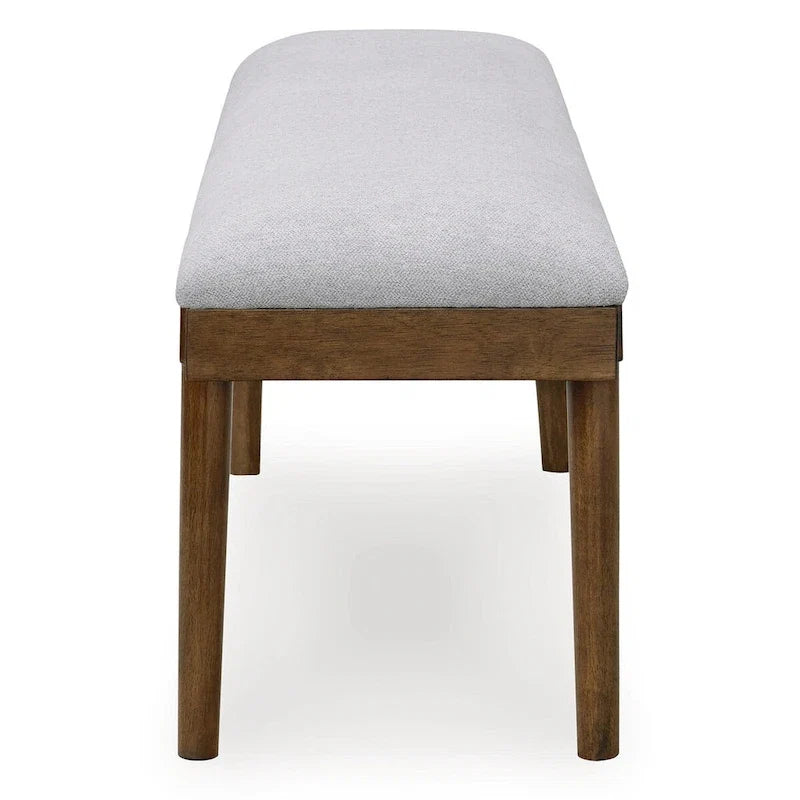 Panca da pranzo imbottita Signature Design by Ashley Lyncott Grigio/Marrone 59 - 59,25 L x 15,13 P x 19,75 A