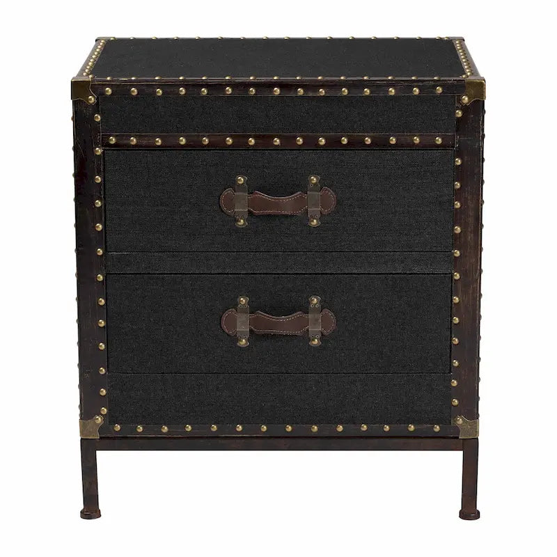 Baule Tavolino in Tela Laura Vintage