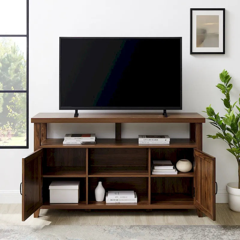 Mobile TV alto Middlebrook da 58 pollici con ante a scanalature
