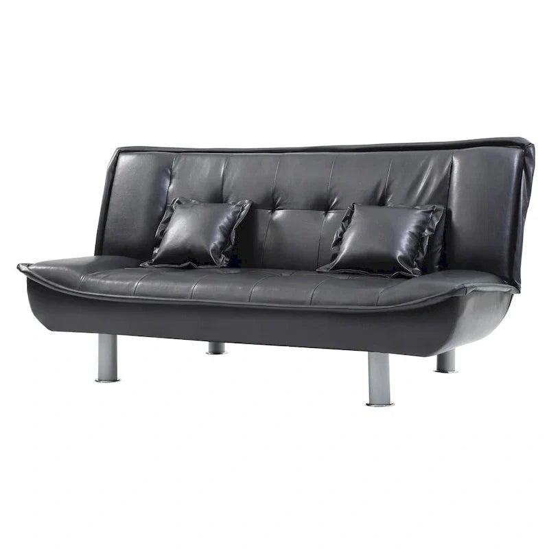 Divano Letto in Similpelle Lionel