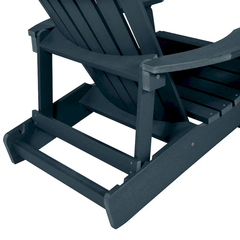 Sedia Adirondack Pieghevole e Reclinabile King-Size HIGHWOOD