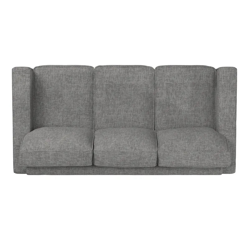 Divano Roros con braccioli quadrati e rivestimento in tessuto di iNSPIRE Q Classic