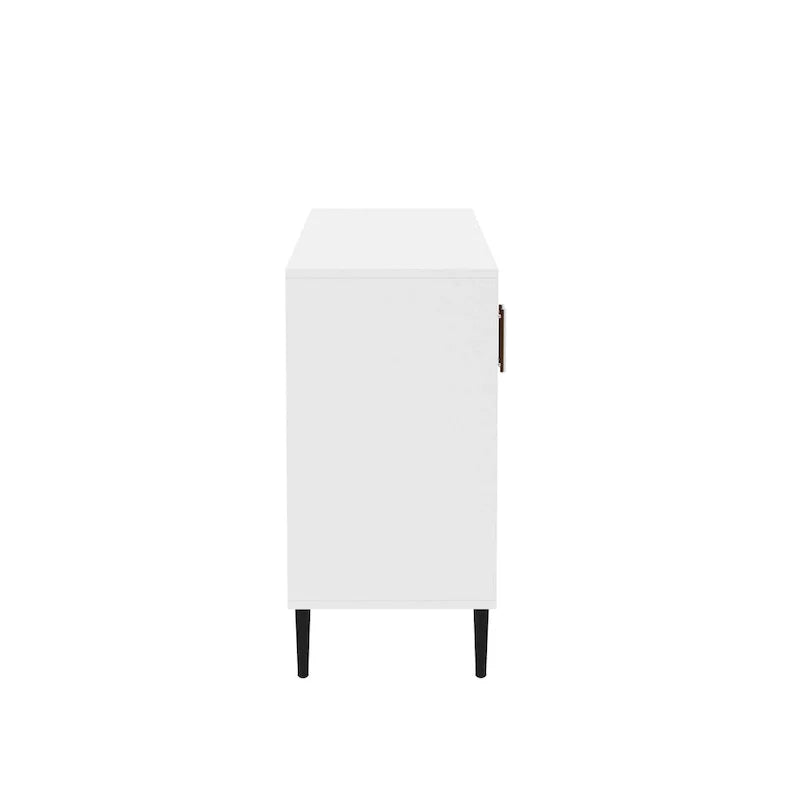 Mobile TV Middlebrook Cassandra da 58 pollici con motivo bookmatch