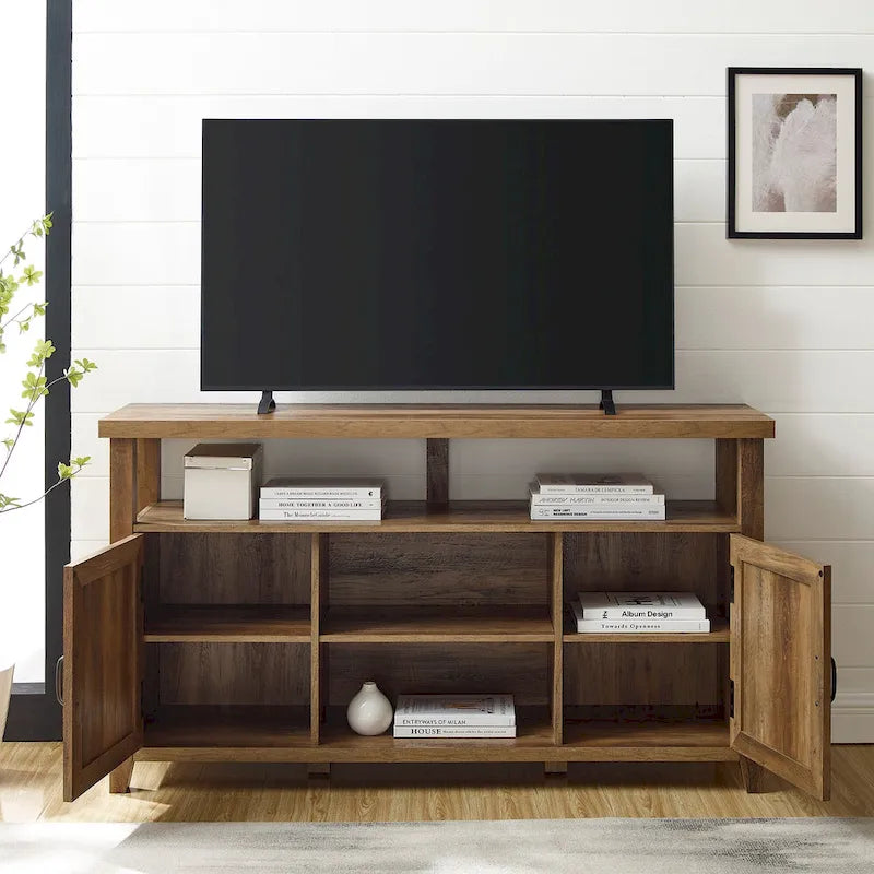 Mobile TV alto Middlebrook da 58 pollici con ante a scanalature
