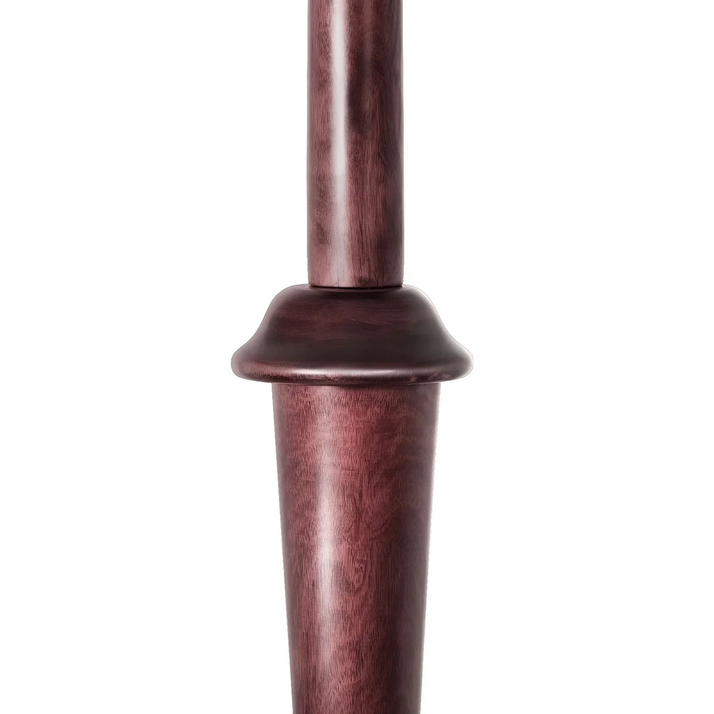 Appendiabiti da terra "ramo d'albero" in legno di gomma con 8 ganci - 24,5L x 70,87H