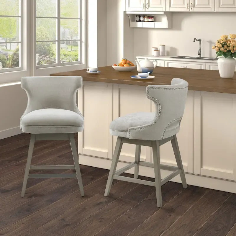 Sgabello da bancone girevole a 360 gradi Madison Park Janet
