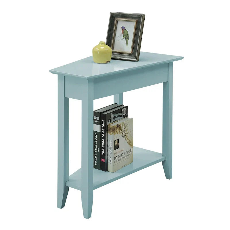 Convenience Concepts Tavolino a cuneo American Heritage con ripiano