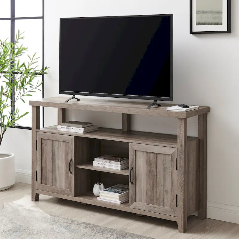 Mobile TV alto Middlebrook da 58 pollici con ante a scanalature