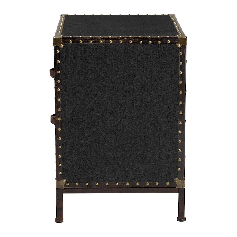 Baule Tavolino in Tela Laura Vintage
