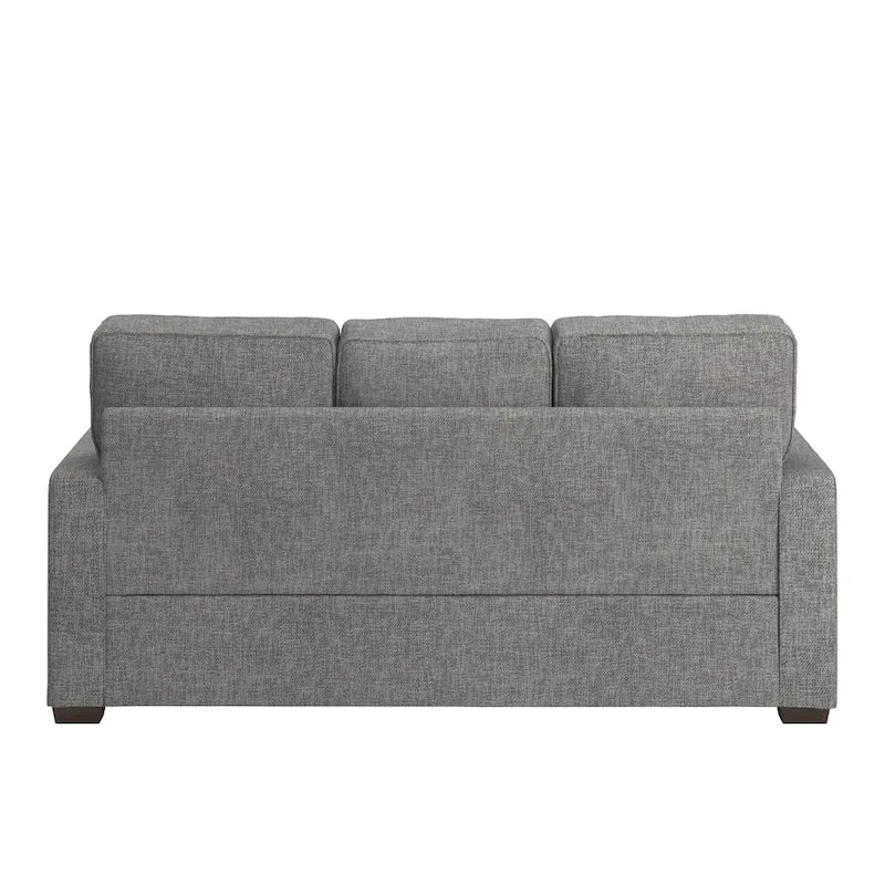 Divano Roros con braccioli quadrati e rivestimento in tessuto di iNSPIRE Q Classic