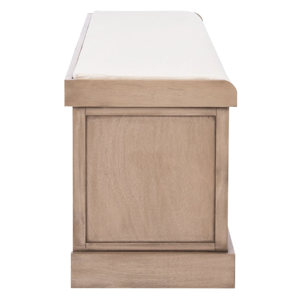 SAFAVIEH Fiorello Panca Contenitore a 3 Cassetti con Cuscino - 47,3 L x 15 P x 19 A - 47Lx15Px19A
