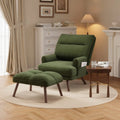 Poltrona reclinabile regolabile OVIOS con pouf/ottoman