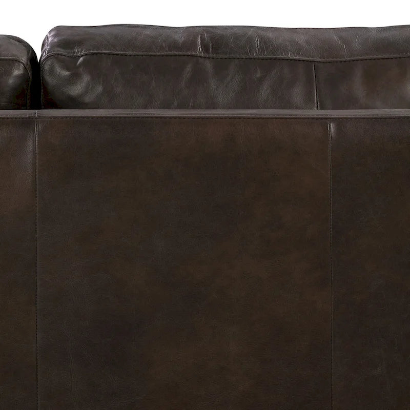Divano Poly & Bark Sorrento - Vera Pelle Italiana Pieno Fiore
