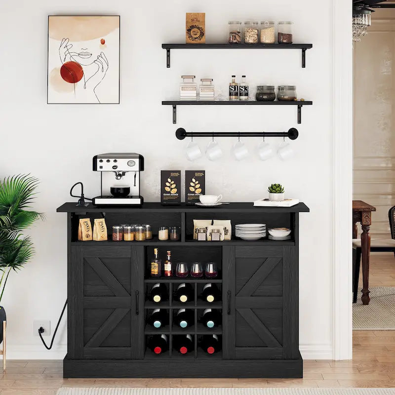 Moasis 52 Buffet Cabinet Mobile Bar da Caffè Rustico