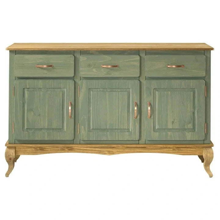 Credenza in legno verde